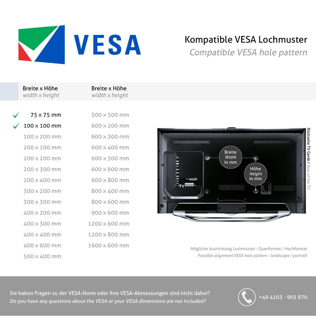 Dataflex Viewprime Dual Monitor Tischhalterung mit Tischklemme, schwarz, VESA Standard