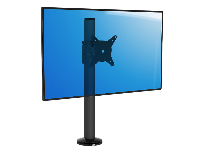 Steelboxx Aluminium Monitor Schwenkarm Halter Tisch Halterun  Monitor-Halterung