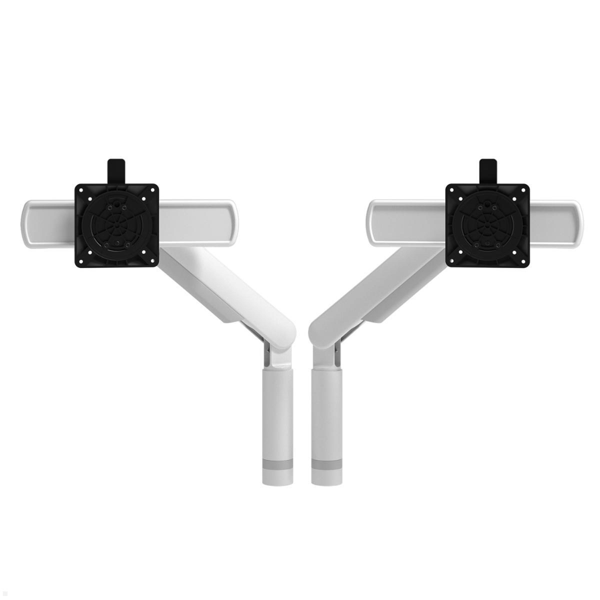 Dataflex Viewprime plus Monitorhalterung für 2 Monitore ohne Befestigung (65.210), weiß Dataflex Viewprime plus Monitorhalterung für 2 Monitore ohne Befestigung (65.210), weiß