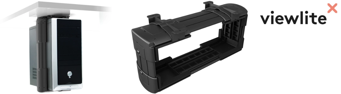 Dataflex Viewlite PC Halterung Computerhalterung Schreibtisch Dataflex Viewlite PC Halterung Computerhalterung Schreibtisch