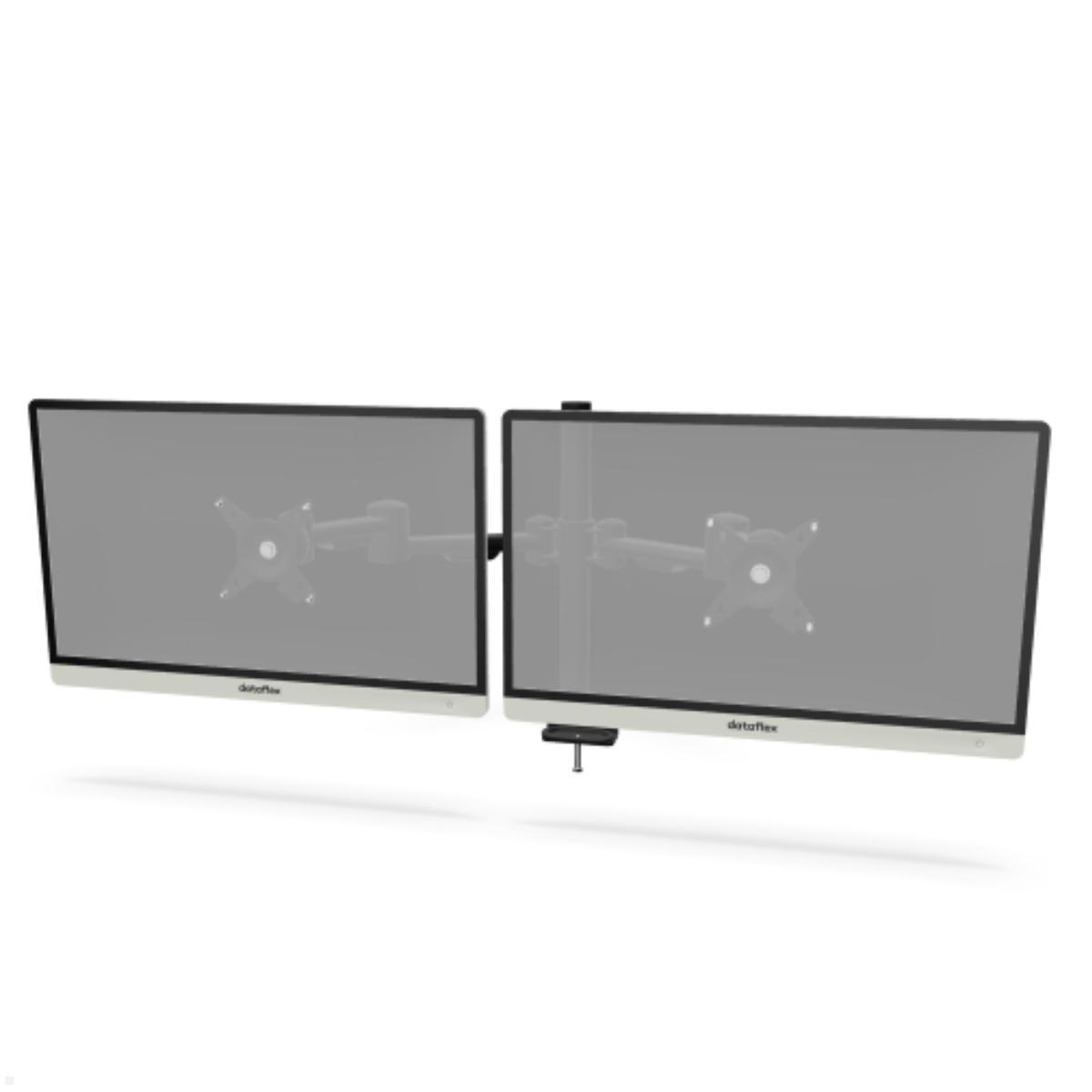 Dataflex Viewmate Monitorhalterung für 2 Monitore (52.633), schwarz, Anwendungsbeispiel Dataflex Viewmate Monitorhalterung für 2 Monitore (52.633), schwarz, Anwendungsbeispiel