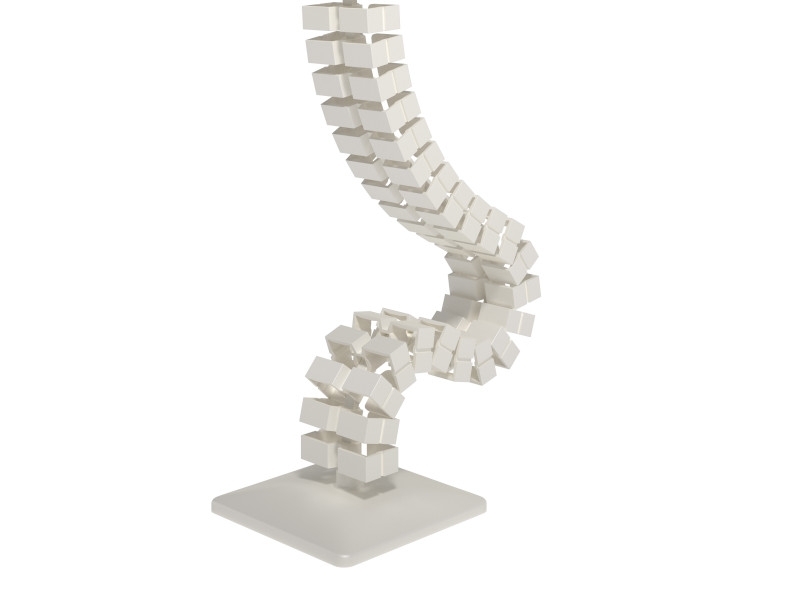 Dataflex Kabelwurm für Steh-Sitz-Arbeitsplatz, weiß (34.370) Dataflex Kabelwurm für Steh-Sitz-Arbeitsplatz, weiß (34.370)