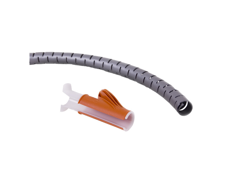 Dataflex Addit 33.782 Kabelschlucker 25 mm/3 m mit Einzugshilfe Dataflex Addit 33.782 Kabelschlucker 25 mm/3 m mit Einzugshilfe