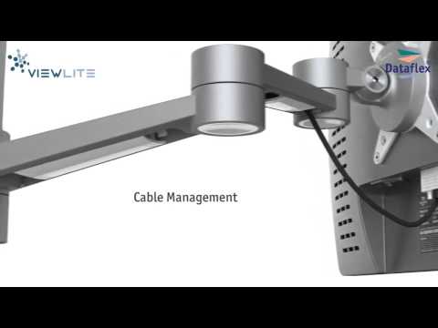 EOL - Dataflex Viewlite 4-fach Monitor Tischhalterung (58.182)